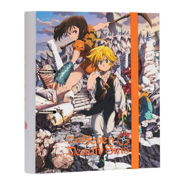 Carpeta Seven Deadly Sins 2 anillas 1 Carpeta Seven Deadly Sins 2 anillas