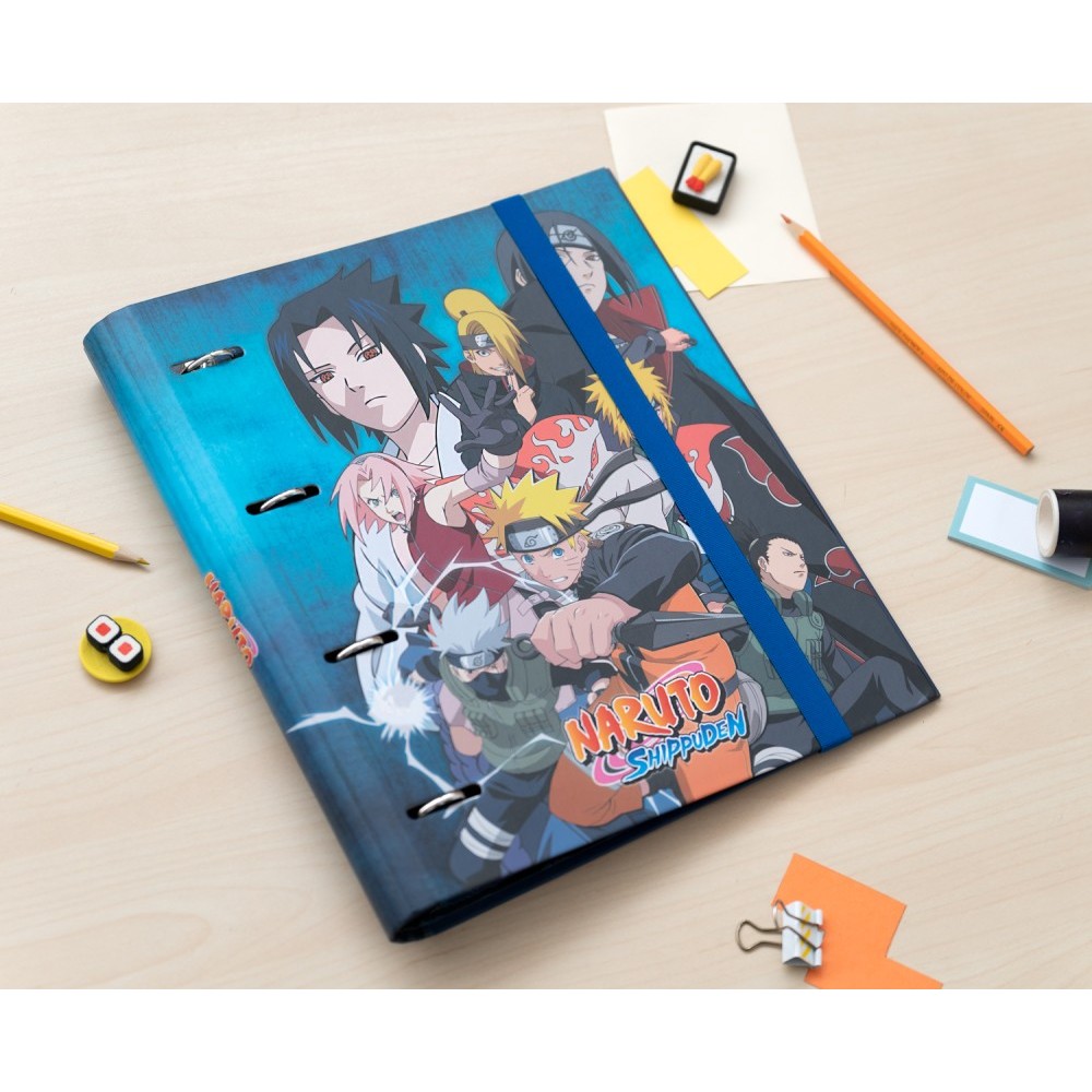 Carpeta Naruto 4 anillas