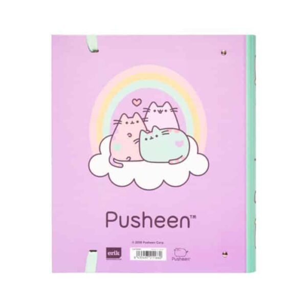 Carpeta Pusheen 4 anillas - Imagen 2