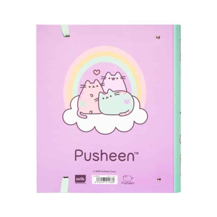 Carpeta Pusheen 4 anillas 2 Carpeta Pusheen 4 anillas - Imagen 2