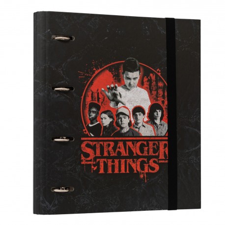Carpeta Stranger Things 4 anillas