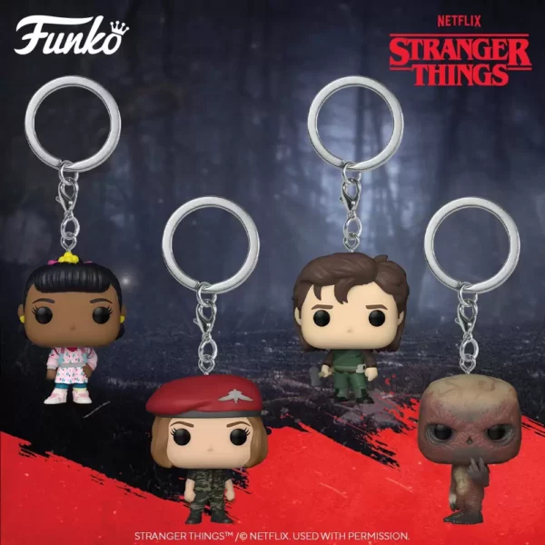 Llavero Funko Stranger Things Diferentes personajes a elegir