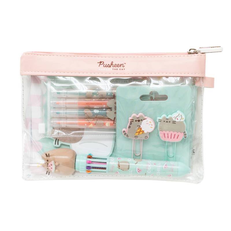 PUSHEEN - Rose Collection - Case : : Pencil Case Grupo Erik  Pusheen