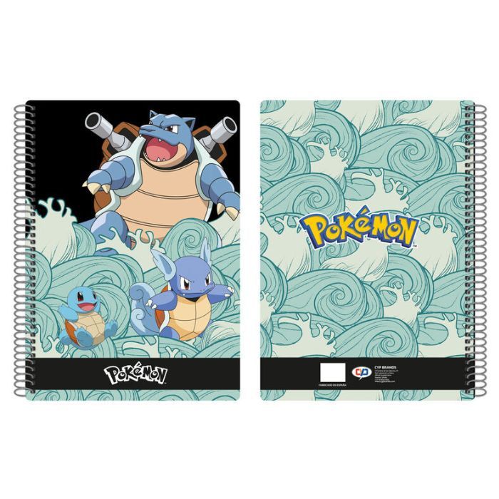 Cuaderno Pokemon Blastoise A4 1 Cuaderno Pokemon Blastoise A4