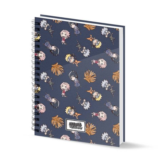 Cuaderno Naruto Chibi A4