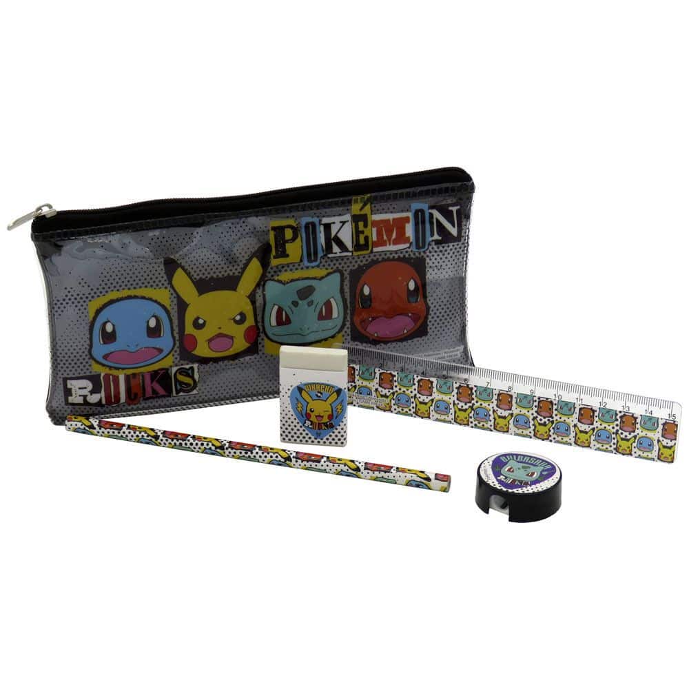 Estuche Pokemon Material Escolar 1 Estuche Pokemon Material Escolar
