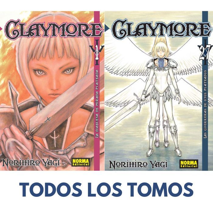 Manga Claymore Todos los tomos