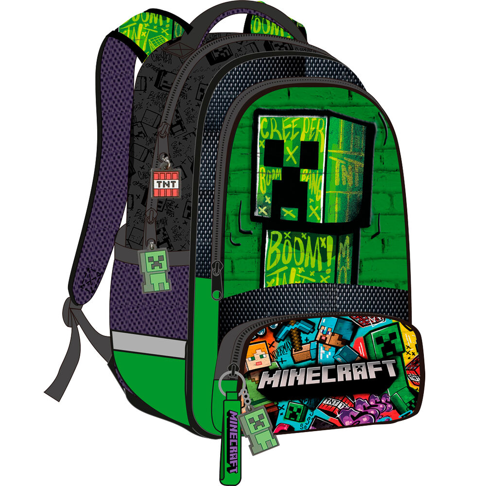 Mochila Minecraft 43cm