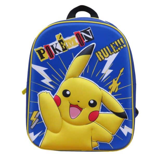 Mochila Pokémon Pikachu 3D