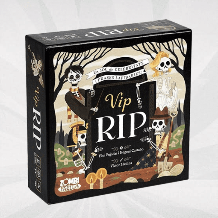 VIP RIP el juego más social de Zombi Paella 1 VIP RIP Juego de Cartas ZombiPaella