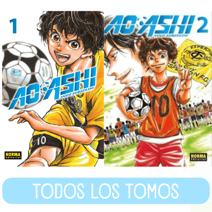 Manga Ao Ashi Todos los tomos 1 Manga Ao Ashi Todos los tomos