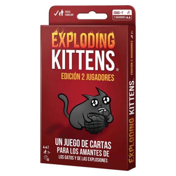Exploding Kittens 2 Jugadores 1 Exploding Kittens 2 Jugadores