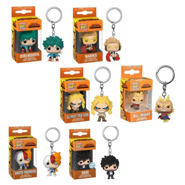 Llavero Funko My Hero Academia Diferentes diseños a elegir