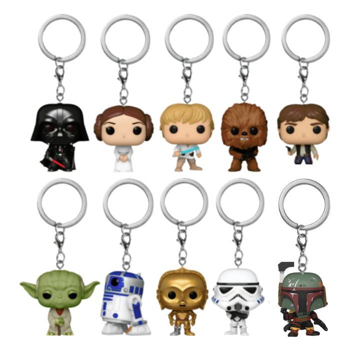 Llavero Funko Star Wars Diferentes diseños a elegir 1 Llavero Funko Star Wars Diferentes diseños a elegir