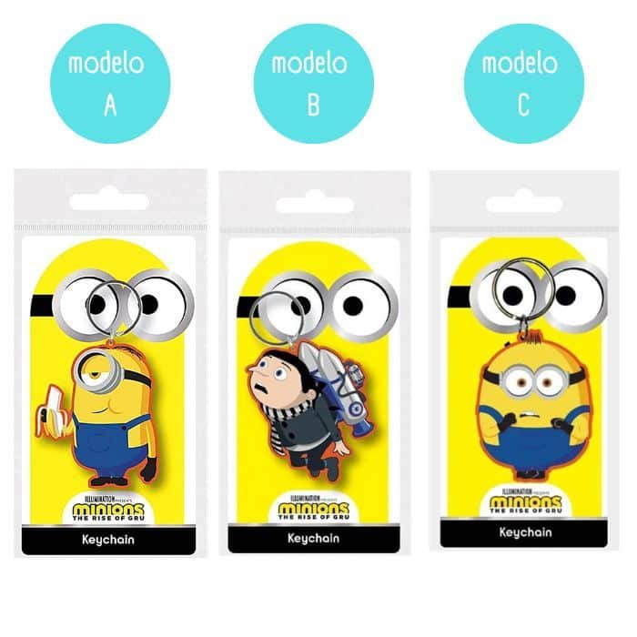 Llavero Minions Diferentes personajes a elegir