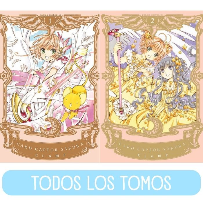 Manga Card Captor Sakura Todos los tomos 1 Manga Card Captor Sakura Todos los tomos