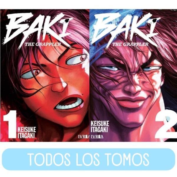 Manga Baki The Grappler Todos los tomos