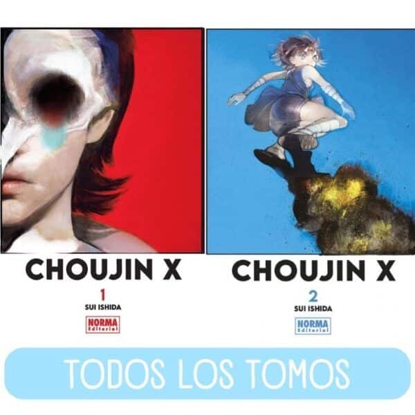 Manga Choujin X Todos los tomos