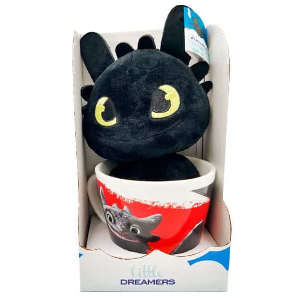 Pack Regalo Como entrenar a tu dragon Taza + Peluche