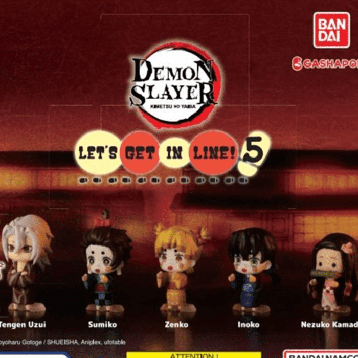 Figura Gashapon Demon Slayer Kimetsu no yaiba Narabundesu 2 Figura Gashapon Demon Slayer