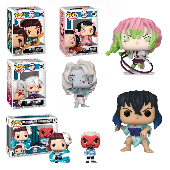 Funko Pop Demon Slayer Diferentes diseños a elegir 1 Funko Pop Demon Slayer Diferentes diseños a elegir