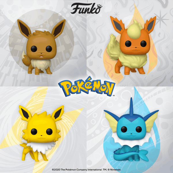 Funko POP Pokemon Eevee y Evoluciones