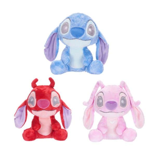 Peluche Stitch Angel y Leroy Disney Snuggletime 23cm