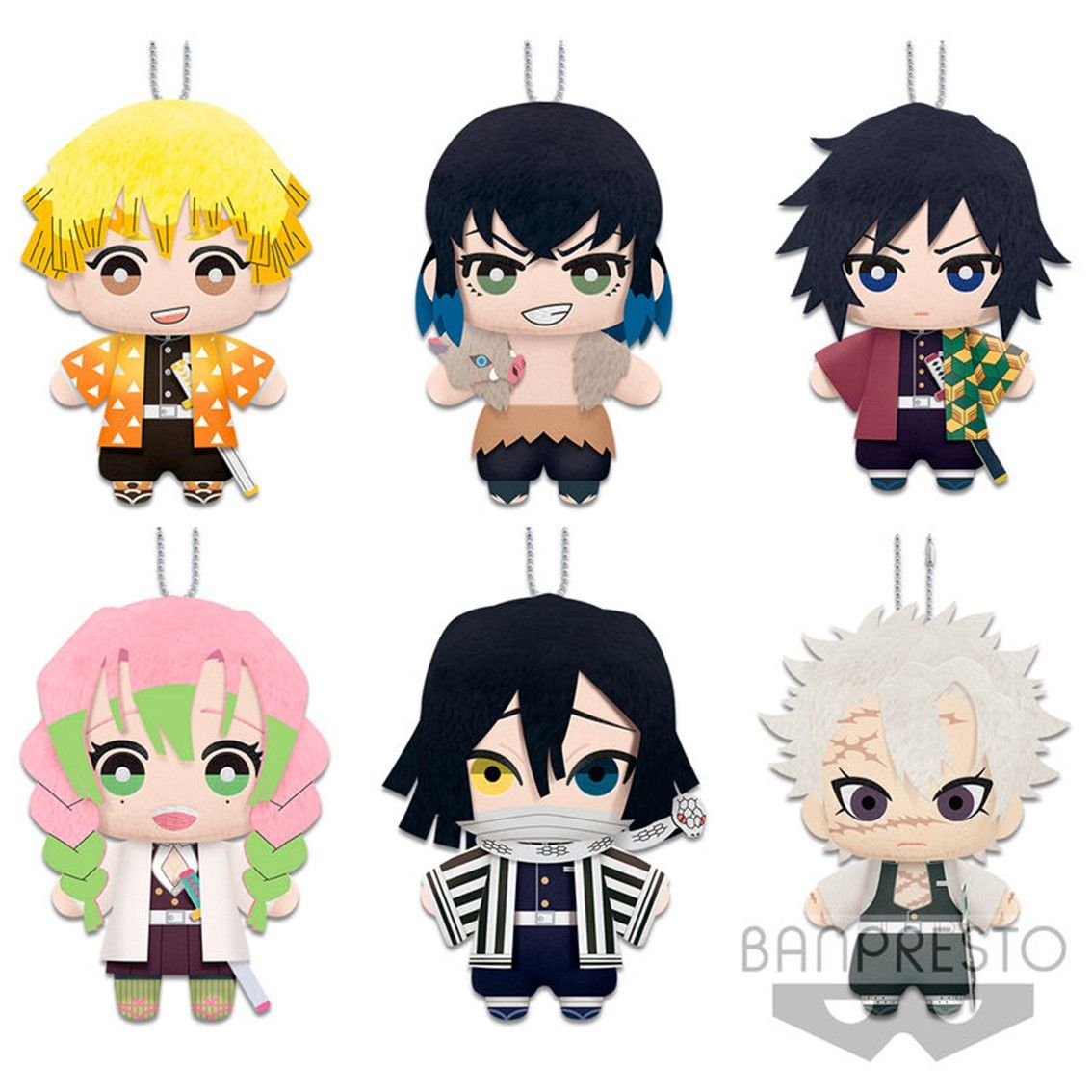 Peluche Kimetsu no Yaiba Banpresto Diferentes personajes 1 Peluche Kimetsu no Yaiba Banpresto Diferentes personajes