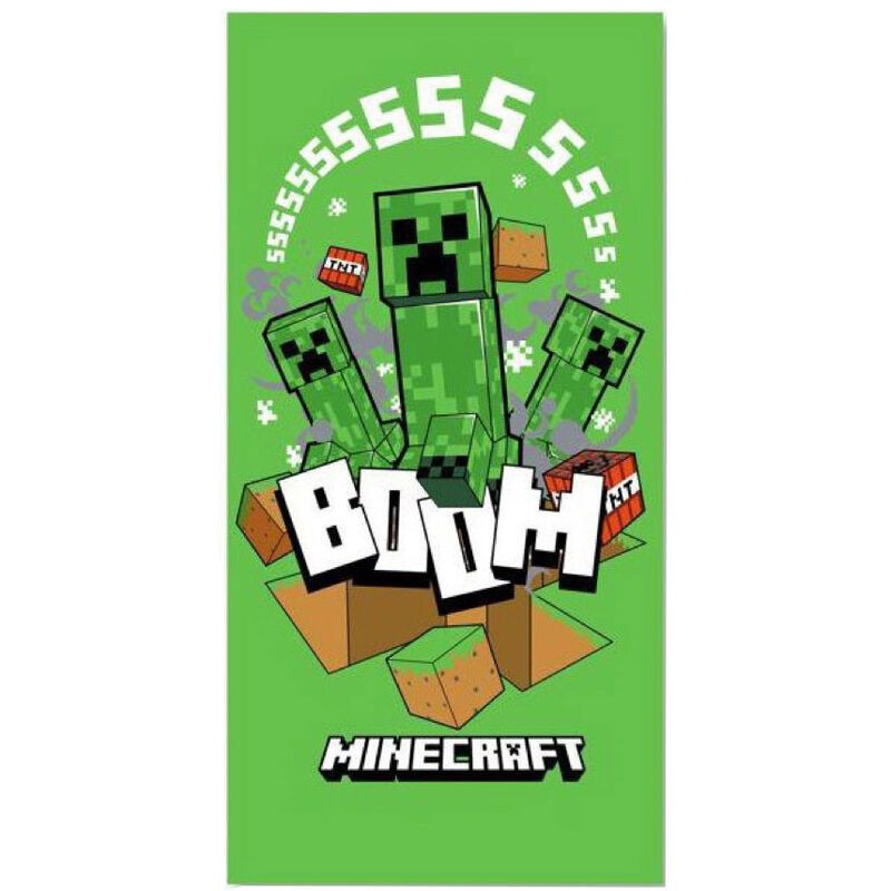 Toalla Minecraft Creeper