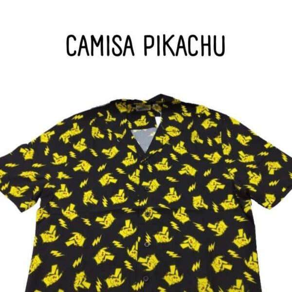 Camisa Pikachu Pokemon