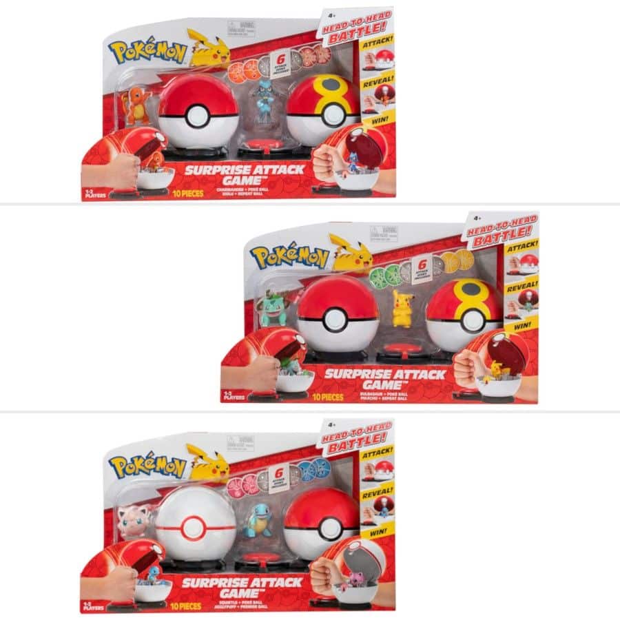 Figura Pokémon Juego Ataque Sorpresa 1 Figura Pokémon Juego Ataque Sorpresa