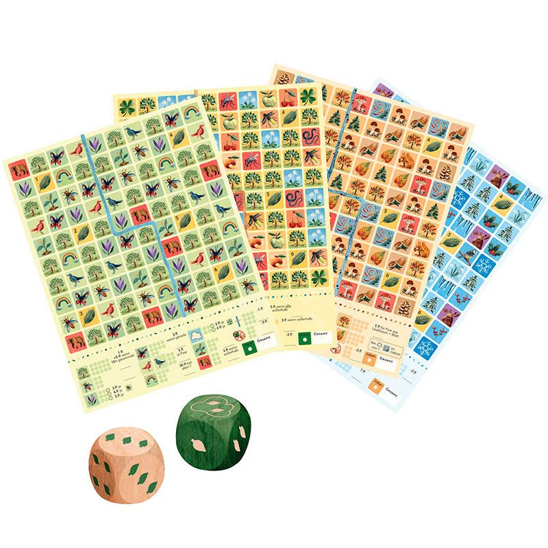 El susurro de las hojas Roll and write 2 El susurro de las hojas Roll and write - Imagen 2