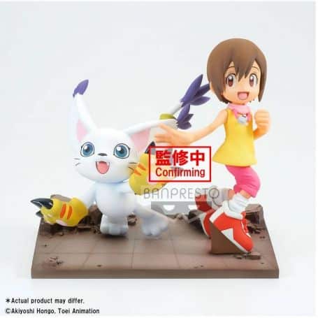 Figura Digimon Hikari y Tailmon Banpresto