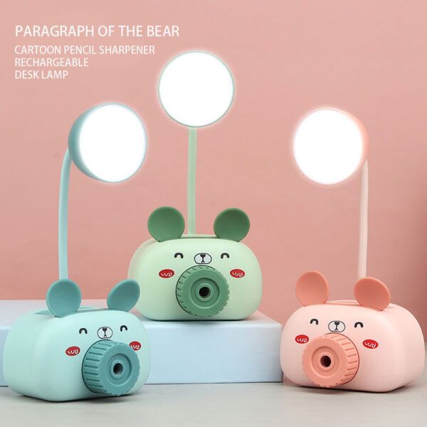 Lampara Kawaii Sacapuntas Portalapices