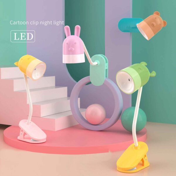 Lampara Kawaii Lectura Clip