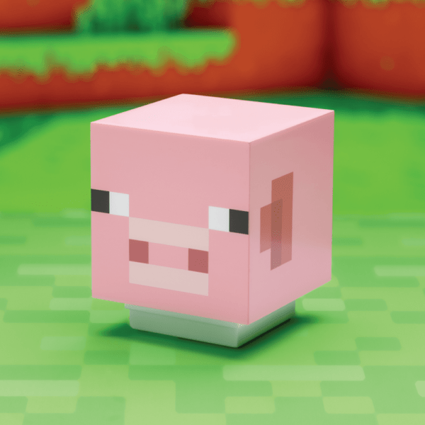 Lampara Minecraft Cerdo con sonido