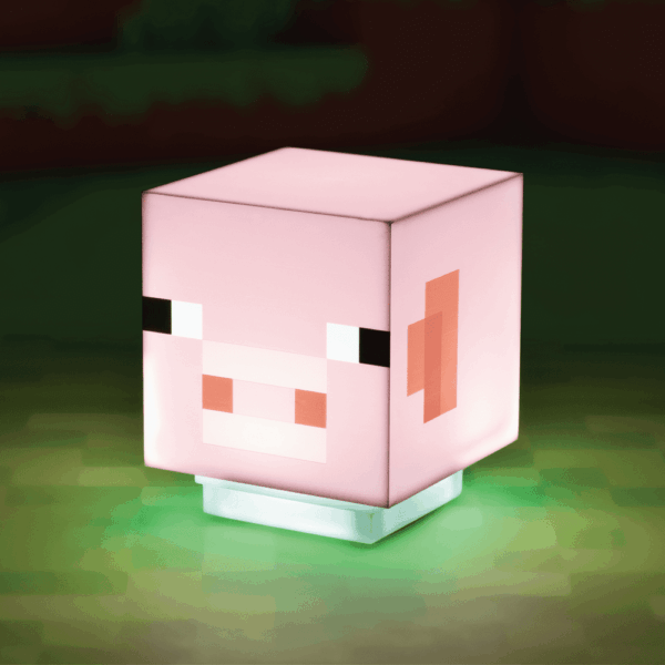 Lampara Minecraft Cerdo con sonido - Imagen 2