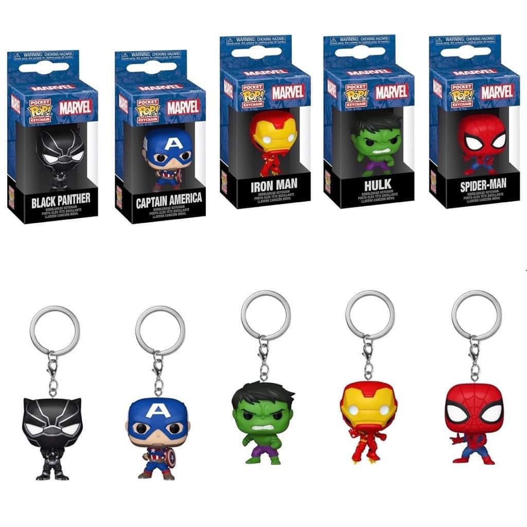 Llavero Funko Marvel Diferentes diseños a elegir