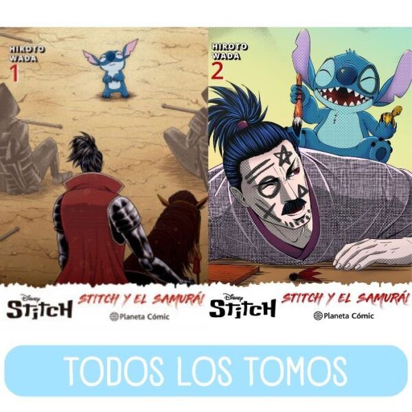 Manga Stitch y el Samurai Serie Completa 3 tomos