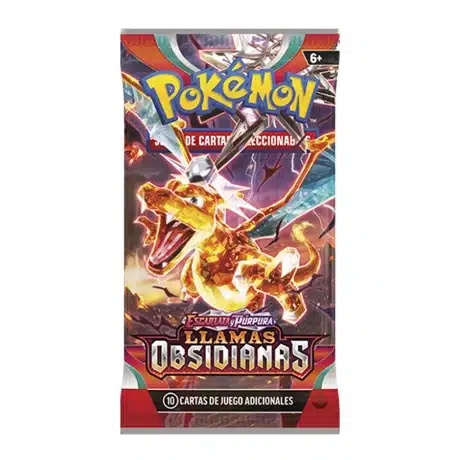 Sobres Pokemon Llamas Obsidianas