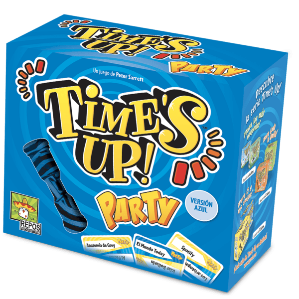 Time's Up Party Azul