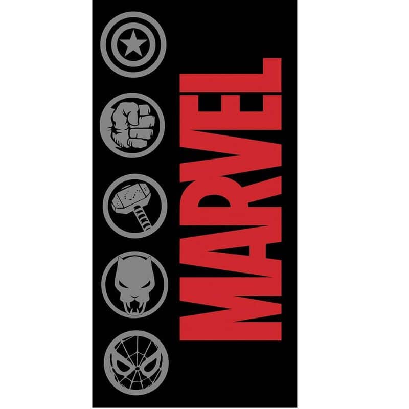 Toalla Marvel Logo 1 Toalla Marvel Logo