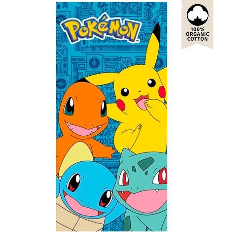 Toalla Pokemon Iniciales