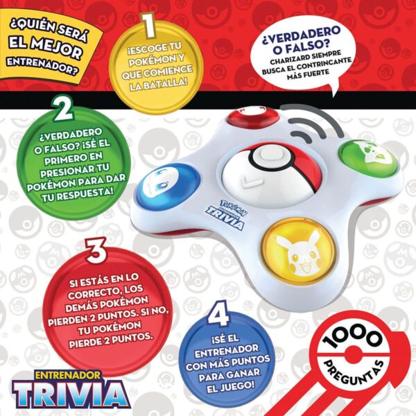 Juego Pokemon Trivia Electrónico - Imagen 2