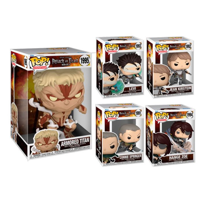 Funko Pop Ataque a los titanes Diferentes diseños a elegir