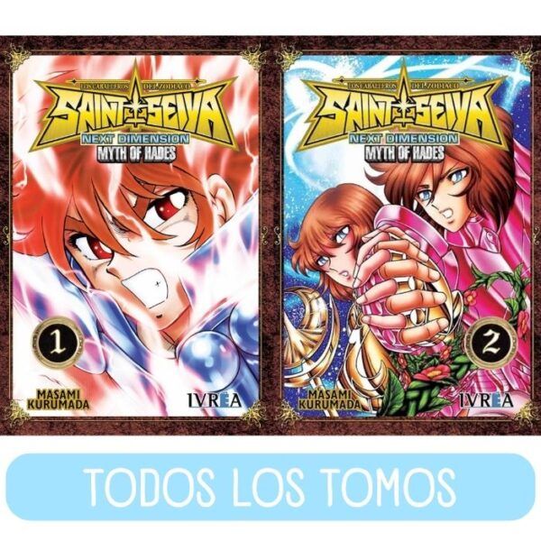 Manga Saint Seiya Next Dimension Myth of Hades Todos los tomos (Los caballeros del zodíaco)