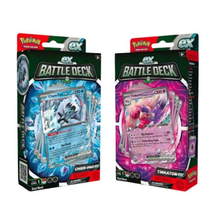 Baraja Pokemon Combate EX Chien Pao Tinkaton 1 Baraja Pokemon Combate EX