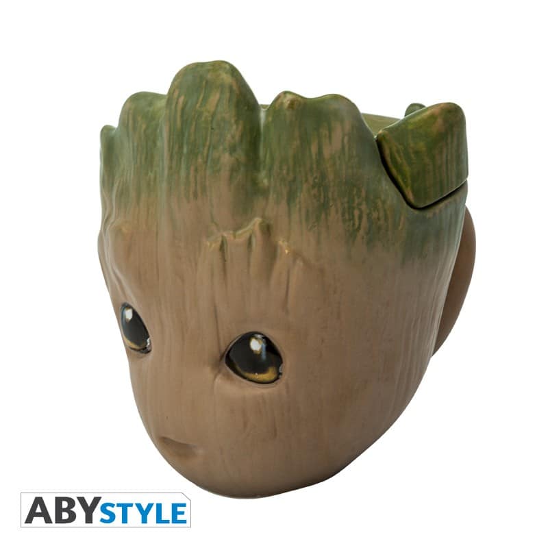 Taza Groot Guardianes de la Galaxia 3D 1 Taza Groot Guardianes de la Galaxia 3D