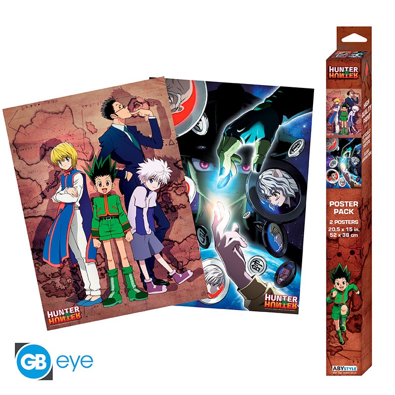 Set 2 Pósters Hunter x Hunter