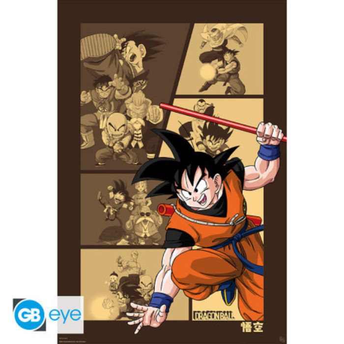 Póster Dragon Ball Retro